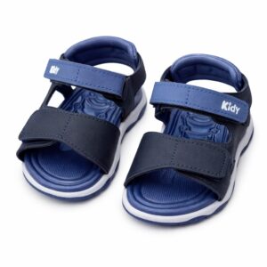 Sandália Azul Marinho Anatômico Velcro