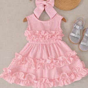 Vestido Babado Infantil Menina