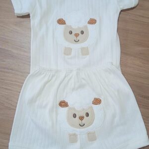 Conjunto Infantil com Body e Short