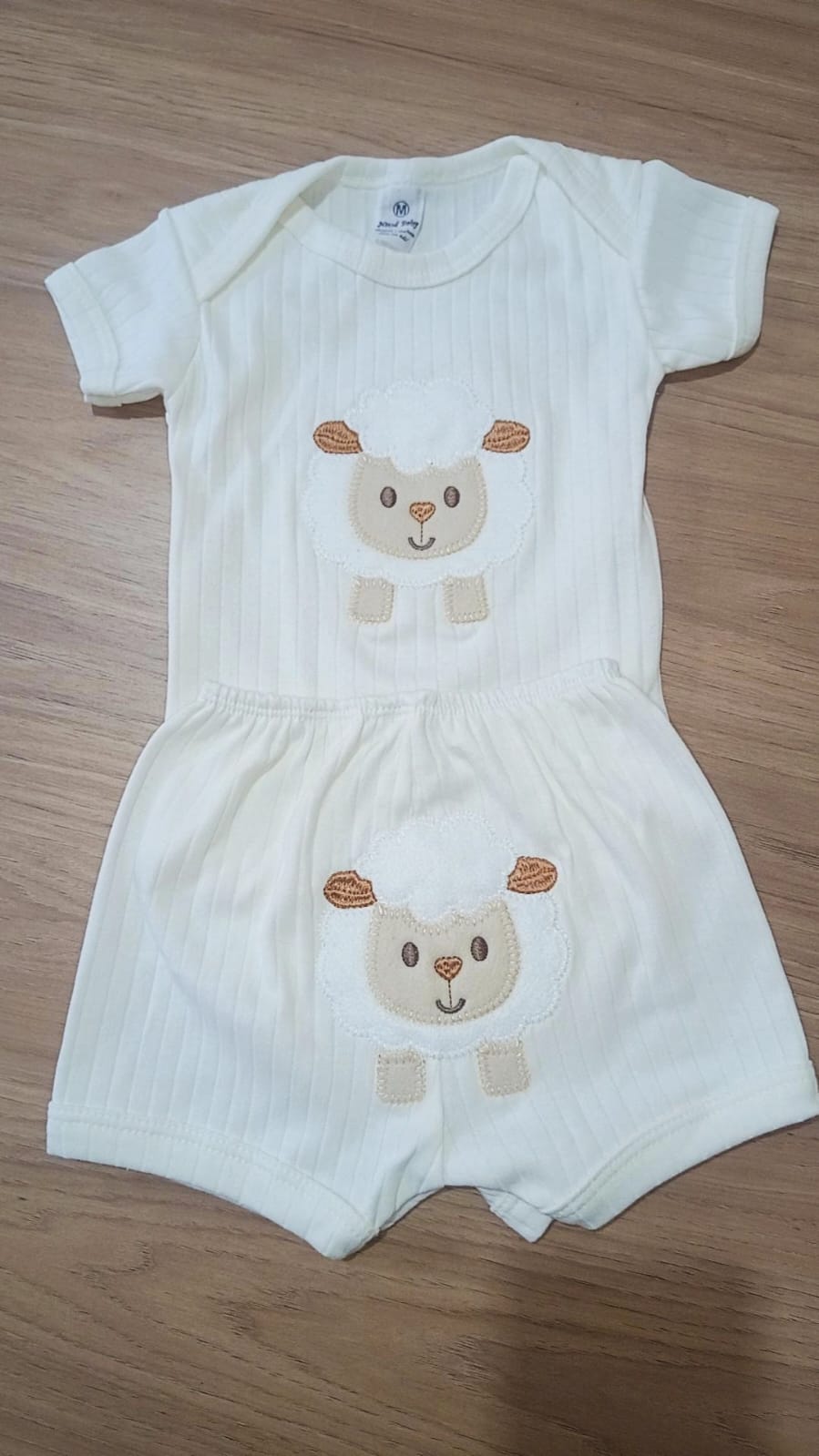 Conjunto Infantil com Body e Short