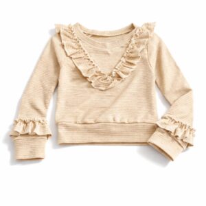 Blusa Infantil com Babados