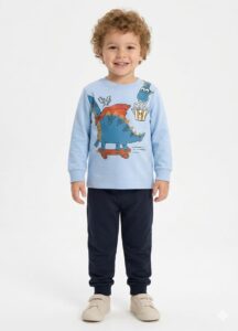 Conjunto Dino Skate