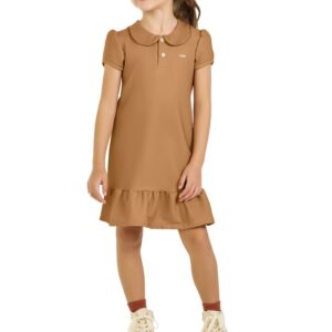 Vestido Infantil Polo com Babado